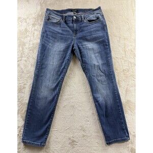 Judy Blue Relaxed Fit Women's Size 15/32 Mid Wash Denim Jeans Style JB82103MD